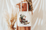 Rustic winter – Snowman PNG clipart, an Illustration by Libby Wishes (Thumbnail 3 of 7)