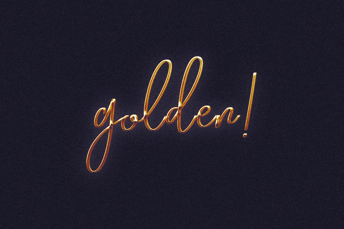 HD Photoshop Gold, text logo FX, a Layer Style Add-On by Giallo (Photo 6 of 15)