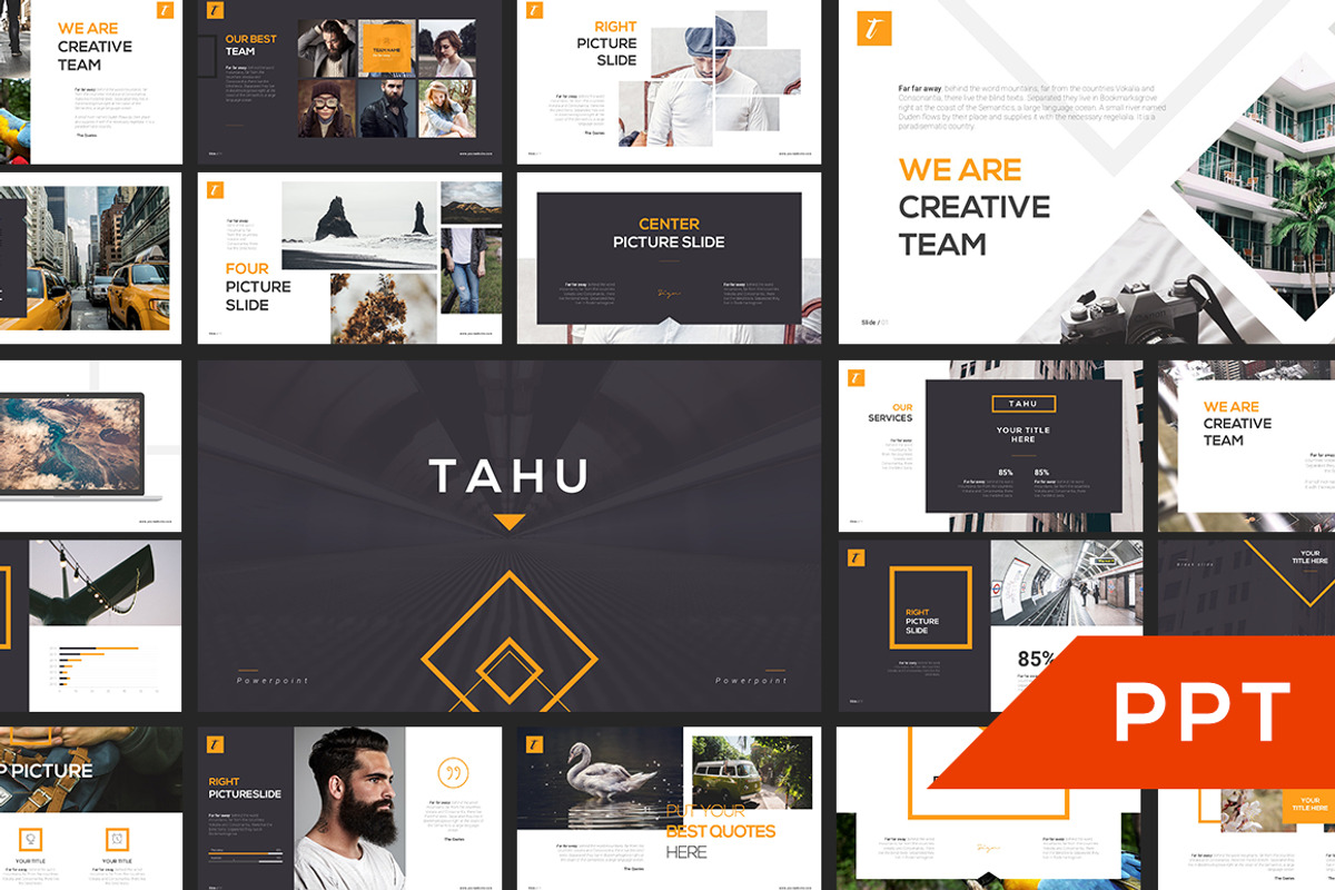 TAHU PowerPoint Template, a Presentation Template by Angkalimabelas (Photo 1 of 5)