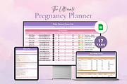 Pregnancy Planner Excel Spreadsheet, a Design Template by Matisse Studio (Thumbnail 1 of 10)