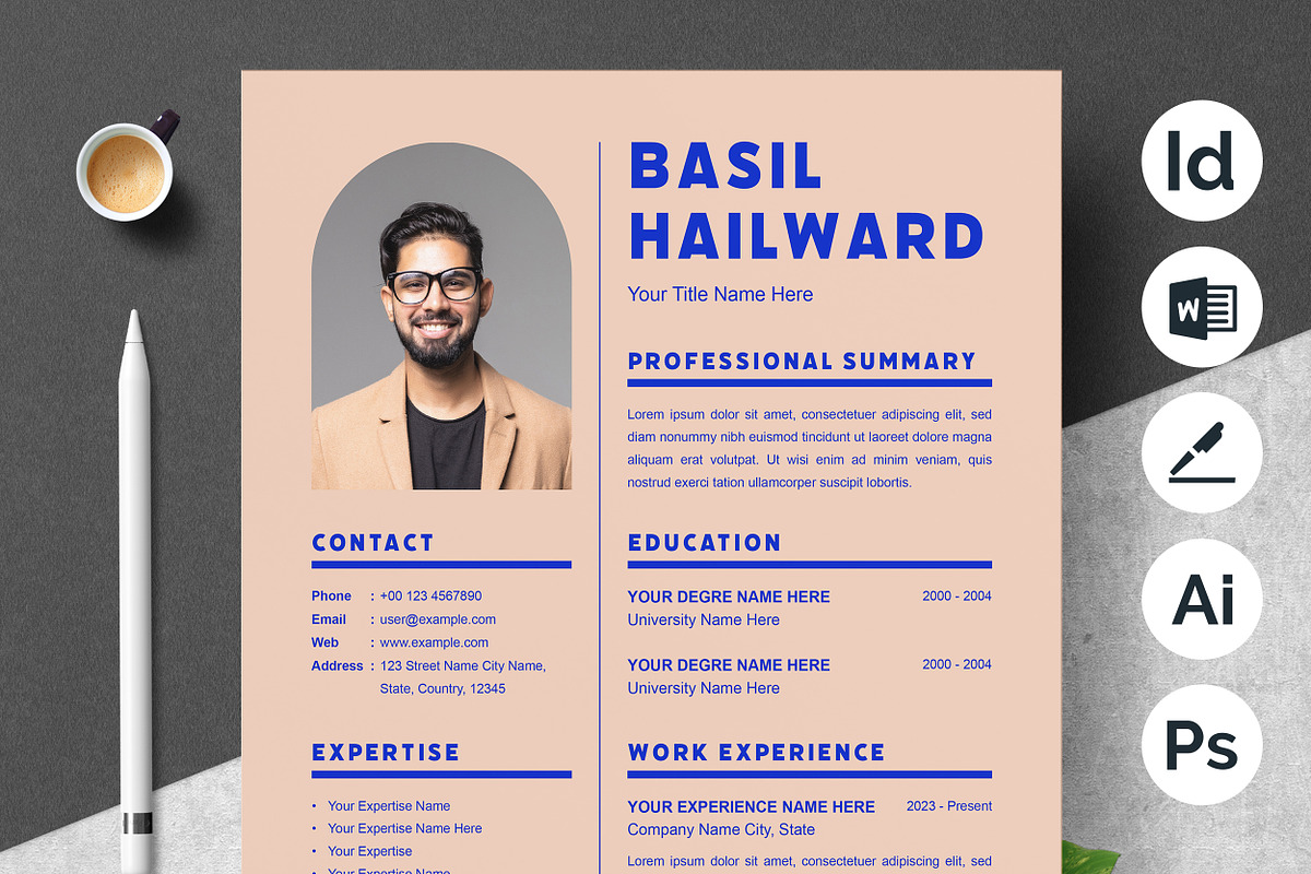 Tech-Savvy Resume & CV Pack