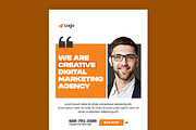 Marketing Agency Professional Flyer, a Flyer Template by Saman Osama (Thumbnail 3 of 3)
