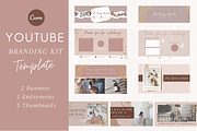 YouTube Branding Template, a Social Media Template by Tegefeldt Design (Thumbnail 1 of 7)