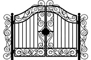 Decorative Iron Gate Bundle, a Decorative Illustration by Designer_Momina (Thumbnail 10 of 26)