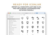 ENTIRE SKETCH ICON COLLECTION: 2595+, an Outline Icon by IconUncle (Thumbnail 4 of 8)