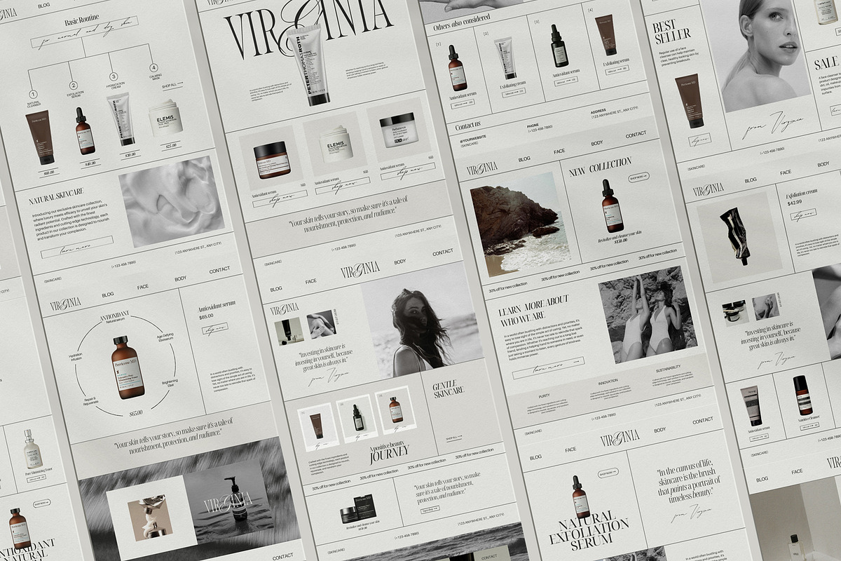 Aesthetic Product Email Template, an Email Template by Amaré Creative (Photo 4 of 9)