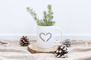 Winter Mockups, Mugs, Frames, Cards, a Household Mockup by Michèle Kae (Thumbnail 7 of 10)
