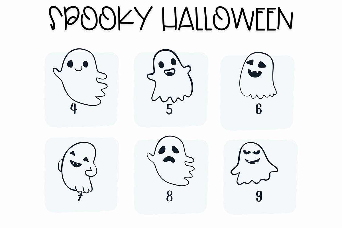 Spooky Halloween| Symbols Fonts, a Symbol Font by Sirinart (Photo 4 of 6)