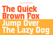 Deliciozo - Modern Clean Sans, a Sans Serif Font by Mokatype Studio (Thumbnail 6 of 11)