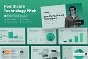FinEase - Finance Startup Pitch Deck, a Presentation Template by SLAB! Design (Thumbnail 1 of 5)