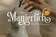 Manierlich – Elegant Serif Display, a Serif Font by Letterhend Studio (Thumbnail 1 of 10)