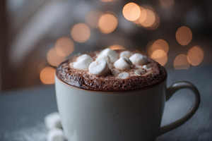 A Cup of Chocolate with Marshmallows, a Food & Drink Photo by Virgo Studio