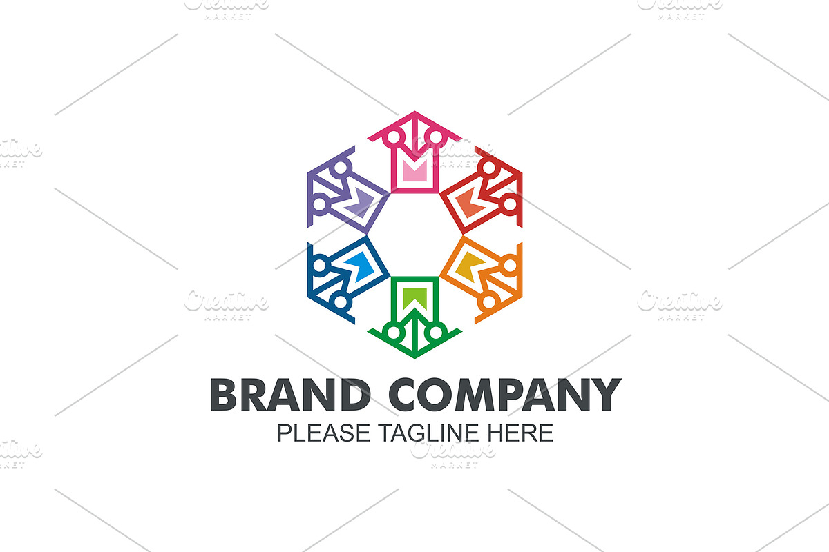 20 Logo Technology Templates Bundle, a Branding & Logo Template by Friendesigns (Photo 2 of 21)