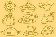 Cozy autumn. doodle collection, a Seasonal Illustration by made by Tanya (Thumbnail 3 of 6)