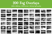 Realistic Fog Overlays, an Object Graphic by DreamyOverlay (Thumbnail 4 of 7)