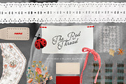 The Red Thread: Stitched Collage, an Object Graphic by Purple (Thumbnail 11 of 14)