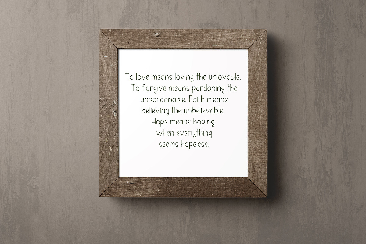 Damean Handmade Duo Font preview 6