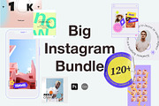 SALE Instagram BUNDLE | Canva & PS, a Social Media Template by BigWeek (Thumbnail 1 of 12)