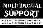 Brody Rawk, a Blackletter Font by inumocca_type (Thumbnail 13 of 14)