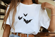Bats Silhouettes Clipart, an Icon by CrexoraLab (Thumbnail 2 of 5)