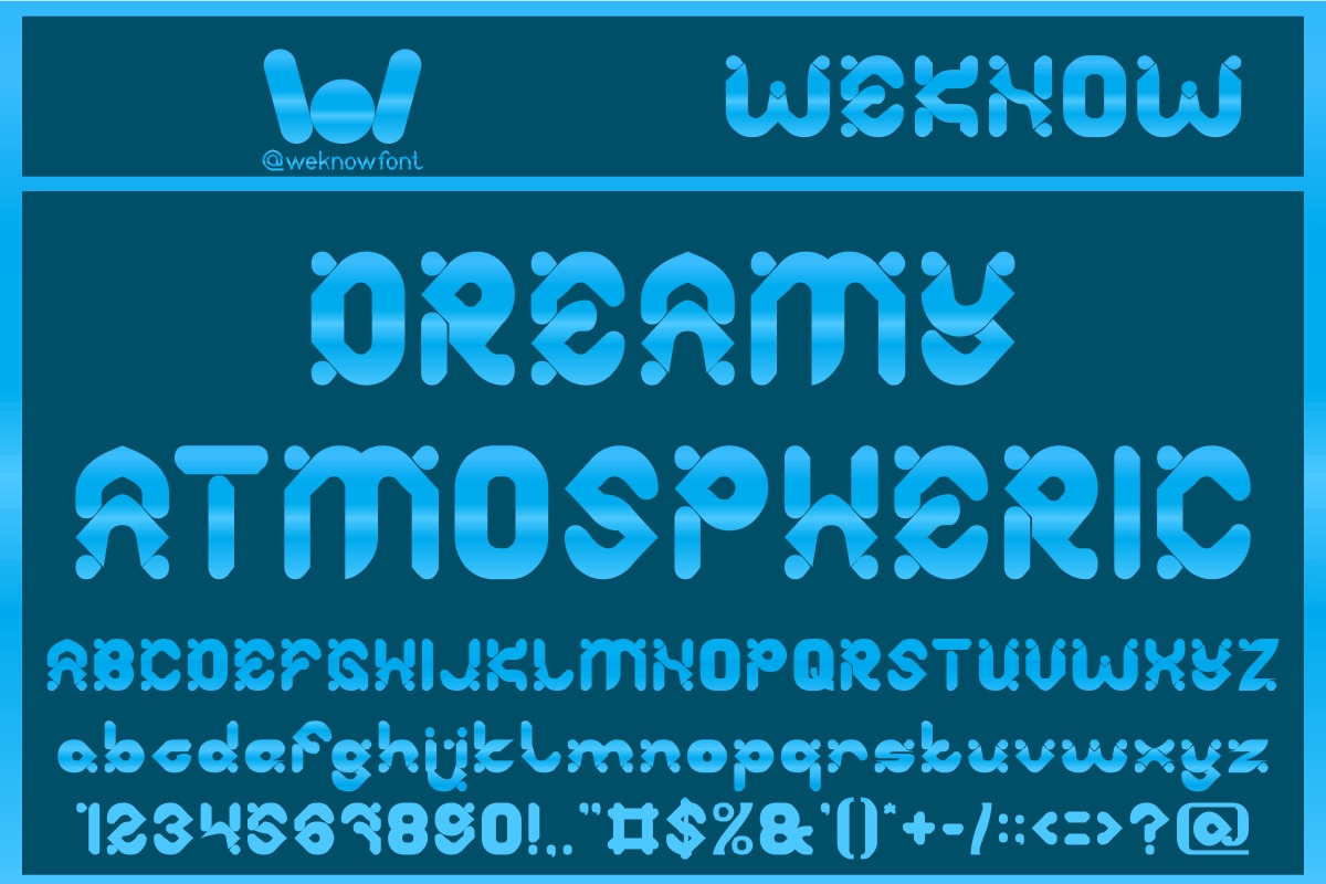 Electro Pop font, a Font by weknow (Photo 4 of 8)