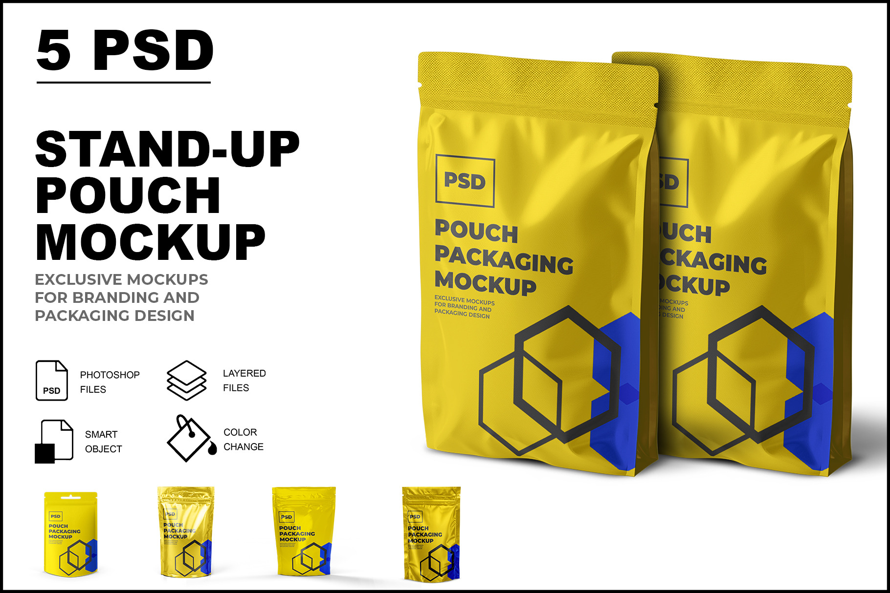 Stand-Up Pouch Mockup