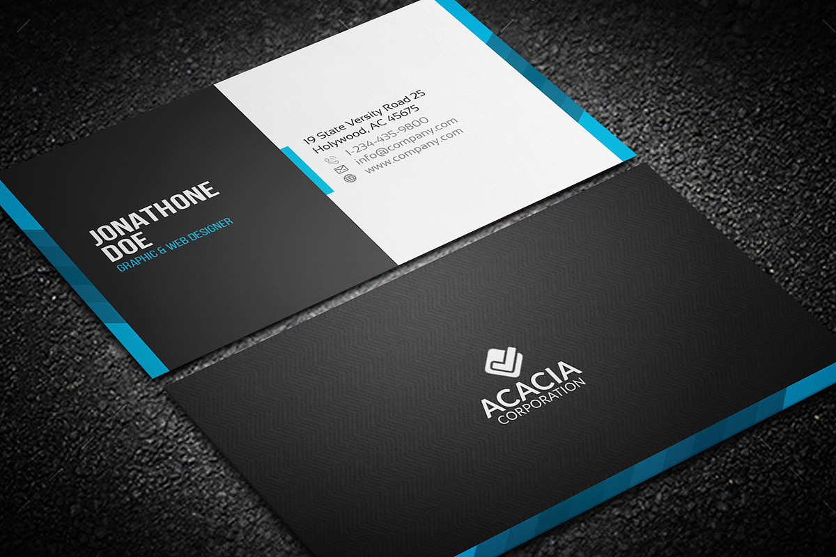 Trav Business Card, a Business Card Template by DesignGhar (Photo 3 of 5)