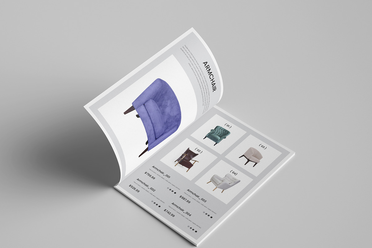Product Catalog Layout Template, a Brochure Template by Spark_Creative (Photo 5 of 14)