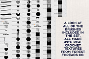 Crochet Brushes for Procreate, a Brush Add-On by Dear Darling Design (Thumbnail 12 of 12)