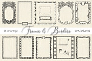 Frames and Borders, an Object Graphic by Samiramay (Thumbnail 1 of 4)