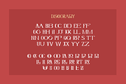 Discography Display Font, a Font by Holt510 (Thumbnail 5 of 8)