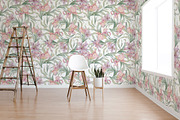 PURPLE LILIES watercolor flowers, a Decorative Illustration by Yuliia Lashevska (Thumbnail 9 of 14)