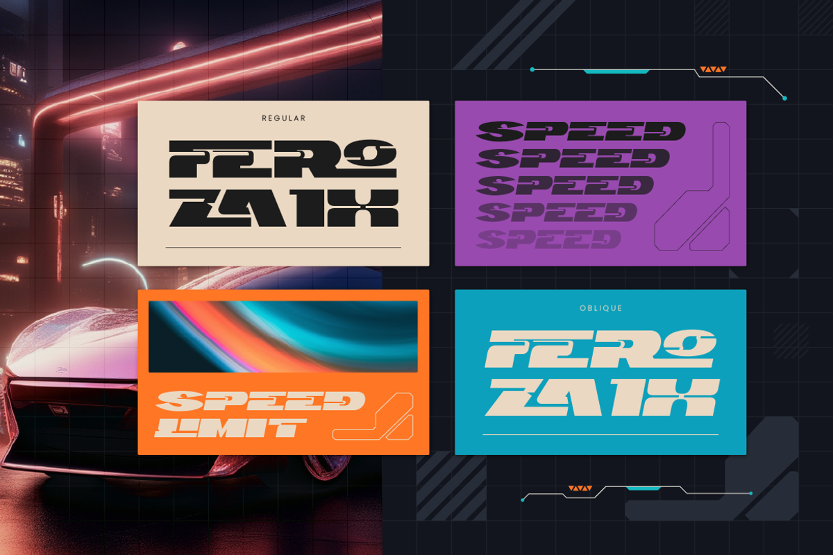 Roadways, a Slab Serif Font by Burntilldead (Photo 2 of 12)