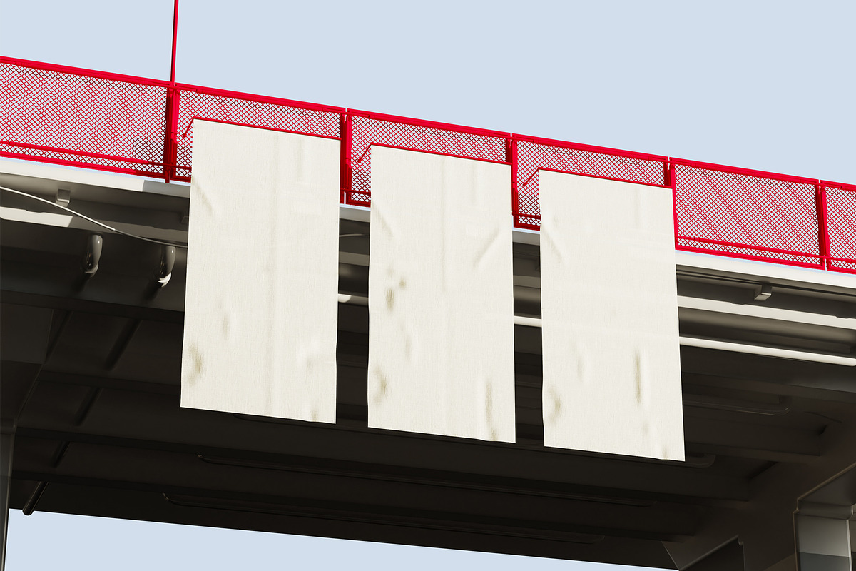 Flag Mockup, an Advertising Mockup by Custom.scene (Photo 6 of 6)
