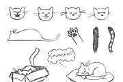 Cat Doodles n' Stuff, a Graphic by The Labs & Co. (Thumbnail 2 of 3)