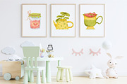 Strawberry Frogs Tea Jam Party PNG, an Animal Illustration by Rabbit Heart (Thumbnail 4 of 7)