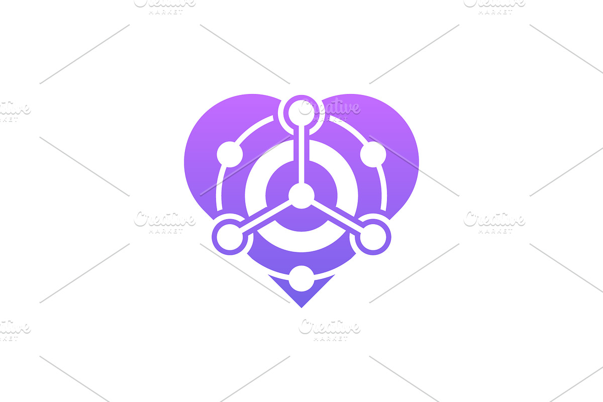 love analytic data logo, a Branding & Logo Template by Rasagama Studio