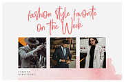 Cashion Script, a Script Font by Emtheen Std. (Thumbnail 4 of 10)
