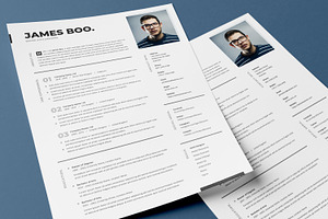 Resume CV Template 04