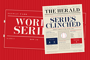 Boston Straight Roman – Display Font, a Serif Font by Lilithcollageart (Thumbnail 6 of 20)