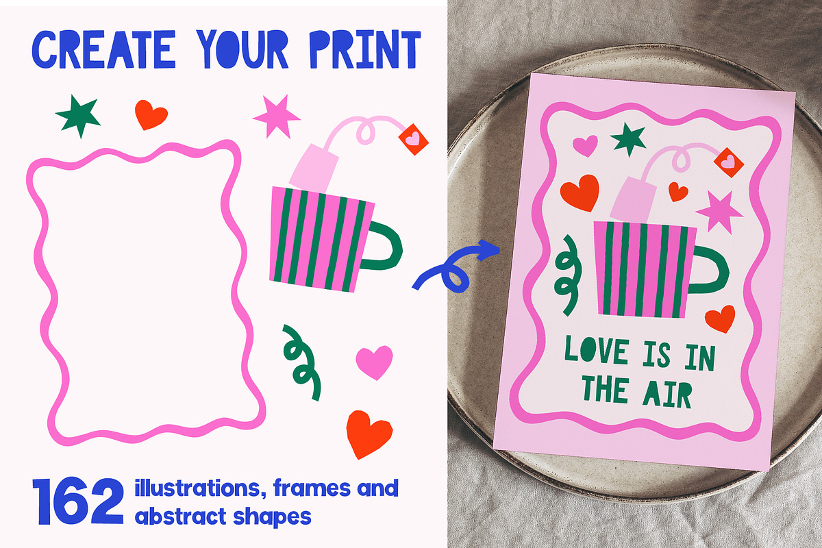Cutout Valentine Poster Creator, a Background Graphic by ArtFM (Photo 10 of 13)