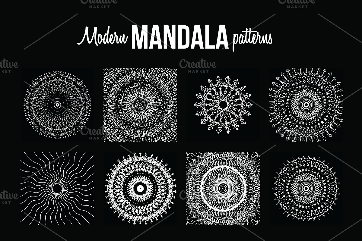 Modern mandala collection, an Illustration by The Odd Seed (Photo 21 of 27)