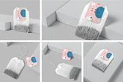 Tea bag Mockup, a Product Mockup by megostudi0 (Thumbnail 1 of 7)