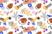 Abstract shapes seamless patterns, a Pattern Graphic by Good Studio (Thumbnail 3 of 8)