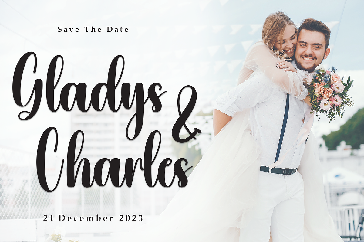 Valentine | Script Font, a Handwritten Font by Scratchones (Photo 2 of 8)