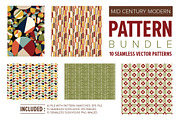 MID CENTURY MODERN Pattern Bundle, a Pattern Graphic by Anugraha Design (Thumbnail 2 of 6)