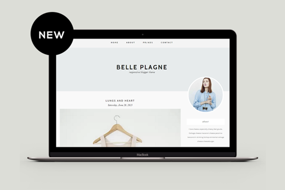 Responsive Blogger Template - Belle, a Templates & Theme by Labinastudio