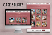 Social Media Manager Canva Website, a Websites & App Template by Made by Melody (Thumbnail 7 of 12)