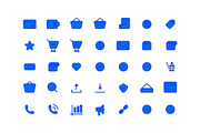 Duotone Shopping and Ecommerce Icon, a Duotone Icon by Evloxx Studio (Thumbnail 2 of 2)