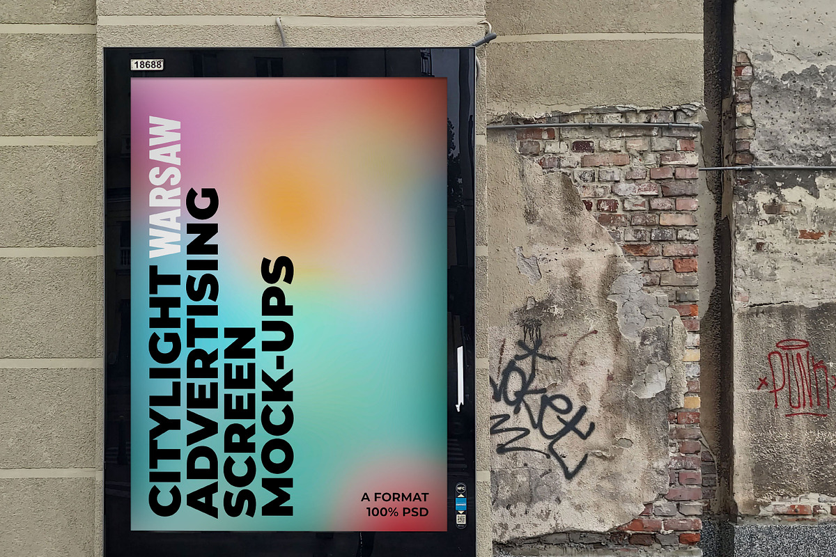 Outdoor Ad Screen Mockup 6, an Advertising Mockup by Graphic Shelter (Photo 5 of 9)